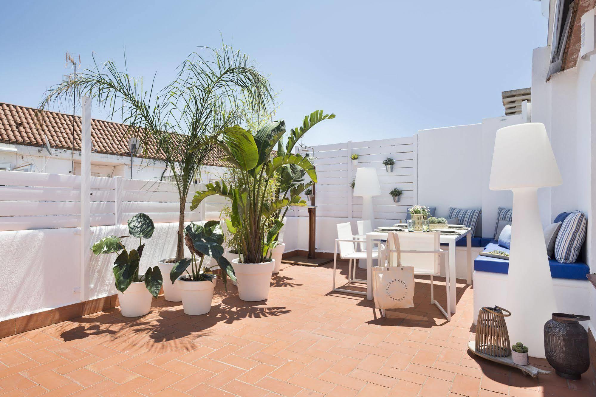 Ferienwohnung Sitges Group Blue&White Exterior foto