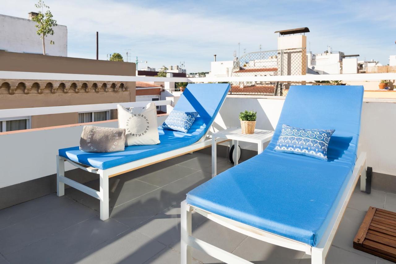 Ferienwohnung Sitges Group Blue&White Exterior foto